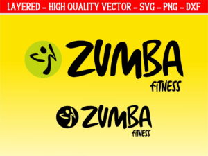 Zumba SVG Cut Files PNG EPS DXF