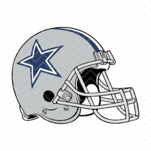 dallas cowboys helmet SVG