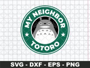 my neighbour bor tororo SVG star buck inspired
