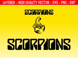 scorpions logo svg music band logo clipart