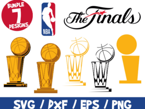 NBA Trophy SVG, Larry O'Brien Trophy, NBA Finals Svg, Nba Champions Svg, Nba Champs, Basketball Svg, Basketball Trophee Nba Trophee Nba Logo