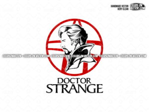 Doctor Strange SVG Cut Files Benedict Cumberbatch Vector