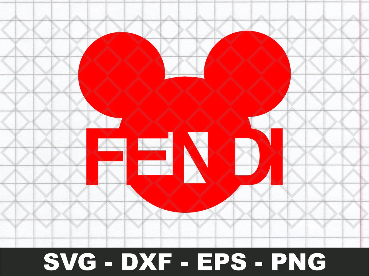 Fendi Symbol Outline SVG
