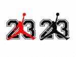 Michael Jordan SVG PNG DXF EPS Vector