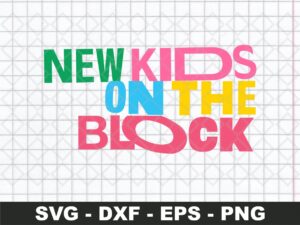 NKOTB New Kids On The Block svg