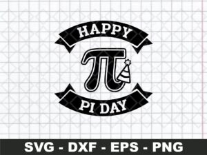 Pi Day Svg, Happy Pi Day National Birthday SVG