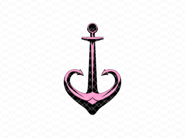 anchor love svg vector file