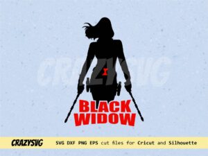 black widow weapons svg