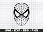 spiderman outline SVG vector