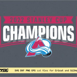 2022 stanley cup champions svg Colorado avalanche