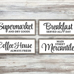 4 Kitchen Decor SVG Farmhouse Sign SVG