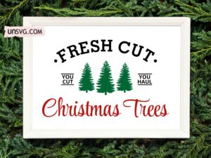 Christmas Trees SVG Cut Files Cricut Home Decor Design