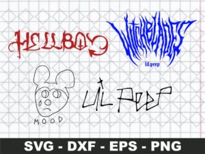 Lil Peep SVG Image Vector
