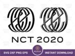 NCT 2020 Logo SVG Png Eps Kpop NCT Vector