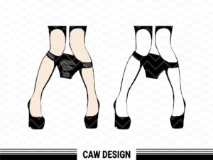 Panty Dropped Clipart
