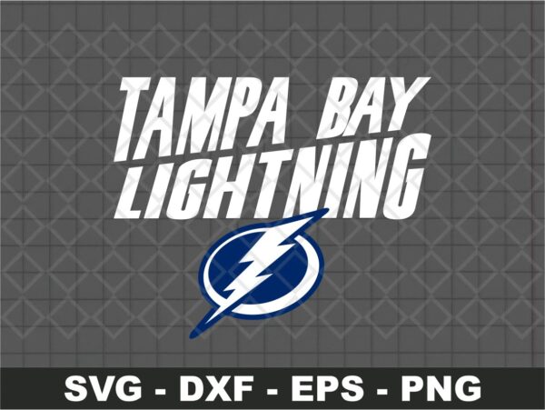 Tampa Bay Lightning Shirt Simple Design Vector SVG