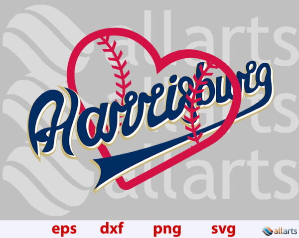 banner ALLARTS harrisburg senators Vectorency Baseball Harrisburg Senators heart SVG, Harrisburg baseball heart svg, Harrisburg heart png, sublimation file, cut American baseball heart file to cut, Harrisburg heart silhouette, instant download.