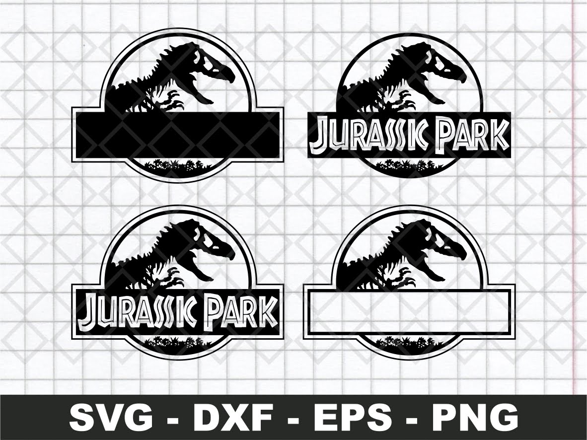 Jurassic Park Svg, Jurassic World Svg, Jurassic World Blank Logo Svg ...