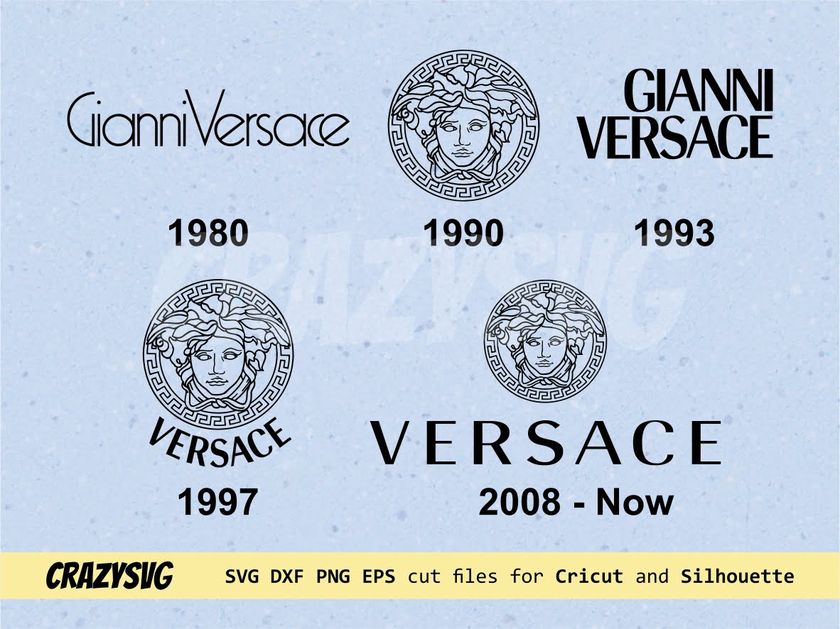 Versace Logo SVG DXF PNG EPS Vector