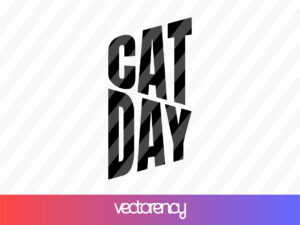 Cat Day SVG