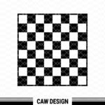 Checkerboard Svg board game design file