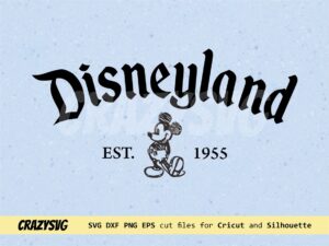 Disneyland SVG Family Trip Design Mouse