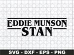 Eddie Munson Funny Stranger Things SVG file