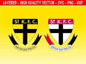 St Kilda AFL Logo Cricut St Kilda SVG Football