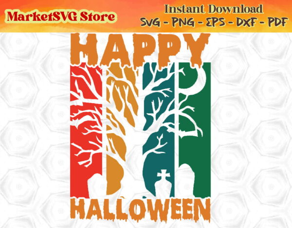 wtm tong 01 5 Vectorency Happy Halloween SVG, Halloween sign svg, Halloween svg, cricut, Silhouette, Halloween shirt svg, witch hat svg, witch svg