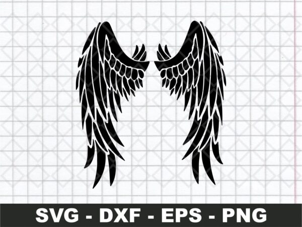 Angel Devil Wings SVG