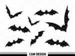 Bat Halloween Clipart Animal Bat Vector SVG