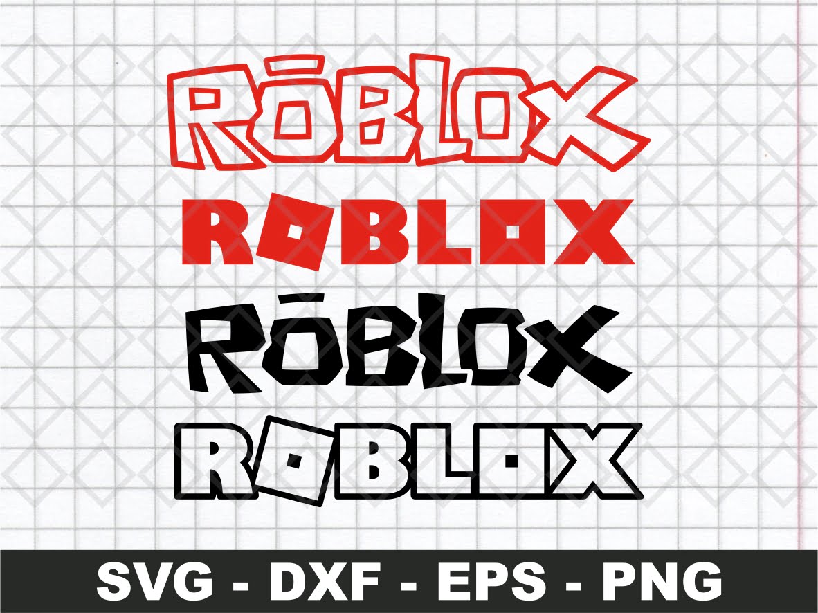Buy Ro Blox SVG Logotipo De Niña R Para Cortar En Capas Online in India 