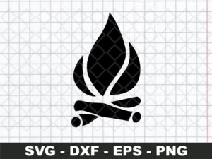 Campfire SVG file