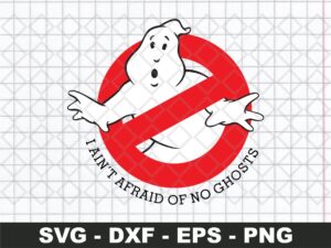 Ghostbusters Svg Cut File, Halloween, Ghost Trending Vector, SVG Trending FILE