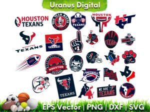 Houston Texans Vector Bundle Texans SVG Cut Files Cricut