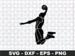 Jordan Silhouette Cricut SVG Best for Decal FILE