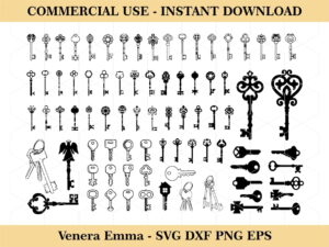 Key SVG, Key Clipart, Keys Svg Bundle