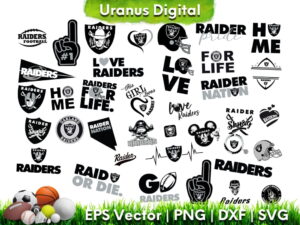Las Vegas Raiders Vector Bundle SVG Cricut NFL
