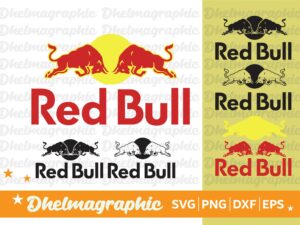 Red Bull Logo SVG EPS DXF PNG