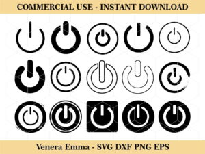 SVG, Button Vector, Symbol Icon PNG Cricut