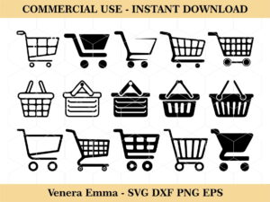 Shopping Cart SVG Bundle