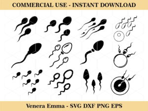 Sperm Svg, Sperm Cricut, Semen Svg, Sperm Clip Art, Sperm Cut File