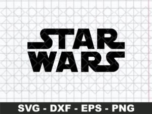 Star Wars Svg cricut, Star Wars Vector, Star Wars Logo, Movie Svg FILE