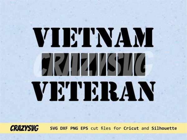 Vietnam Veteran SVG