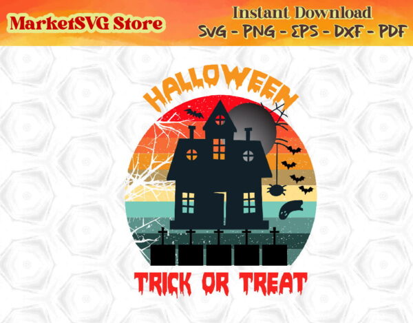 WTM 03 01 358 Vectorency Trick or Treat SVG, Halloween Clipart Svg, Halloween Svg, Halloween Shirt