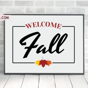 Welcome Fall