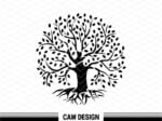 Yggdrasil Tree Of Life SVG file