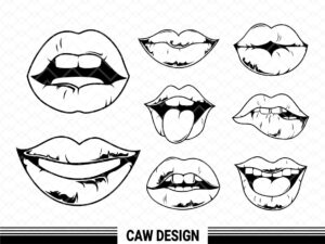 mouth smile vector