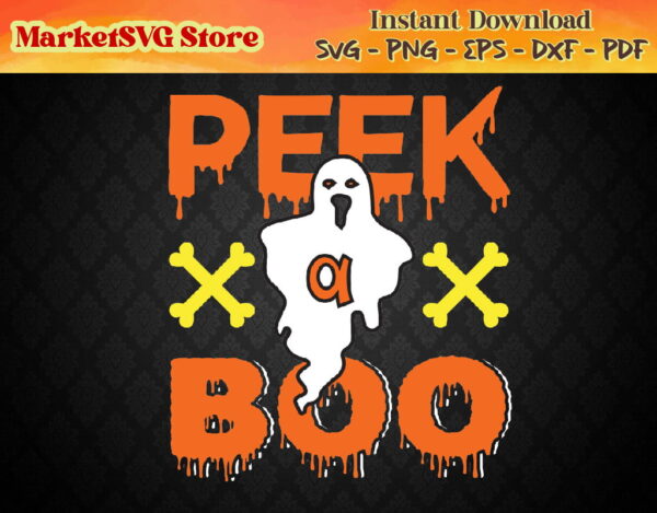 wtm tong 01 1 Vectorency Boo SVG, Peek a boo SVG, Peek a boo Ghost Baby Halloween Cuttable SVG, Silhouette