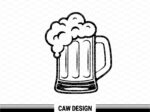 Beer Mug SVG file